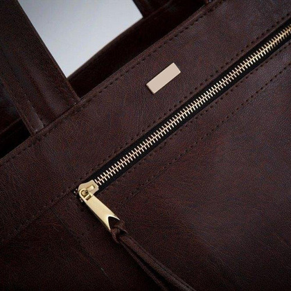 Torebka damska KEMER SOLIER Della Brązowa - min. zamówienie 20 / 50 / 100 szt.