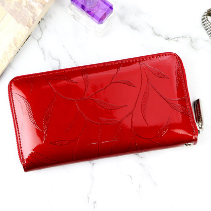 Pierre Cardin Duży damski portfel skórzany