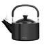 Czajnik 1,5l z gwizdkiem Diamante grafitowy polerowany 28180