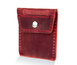 Skórzany portfel na monety bilonówka BRØDRENE CW02 czerwony - min. zamówienie 20 / 50 / 100 szt.