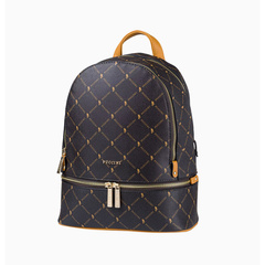 Plecak damski PUCCINI MONOGRAM COLLECTION BLXP0010 1 Czarny