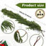 Girlanda świąteczna 180 cm, długa zielona sztuczna choina jak żywa WSN32
