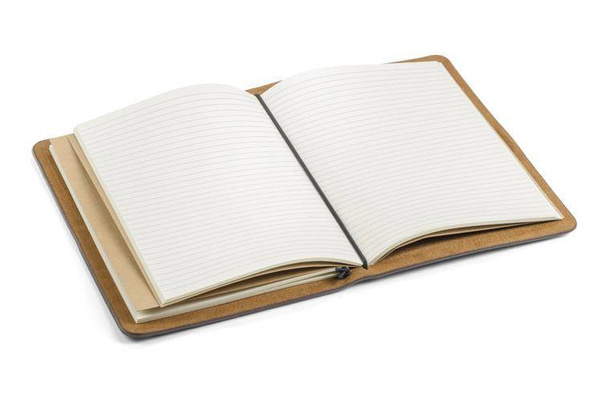 Notes KEMER RETRO A5 podwójny wymienny Brązowy