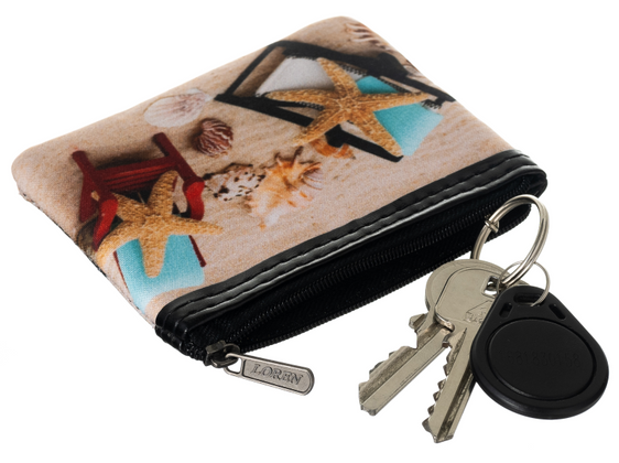 Kolorowe etui na klucze z kółkiem kluczówka