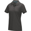 Damska organiczna koszulka polo Graphite z certyfikatem GOTS