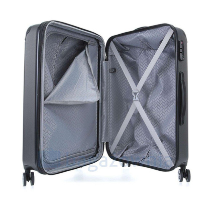 Średnia walizka TRAVELITE CITY 73048-04 Szara