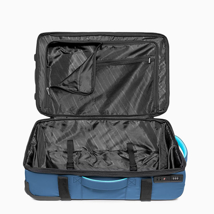 Średnia walizka PUCCINI COLORADO EM50249B 7A Niebieska