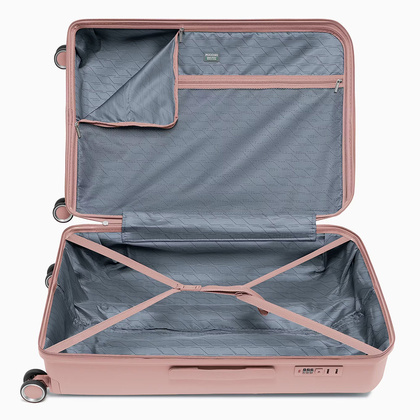 Duża walizka PUCCINI YOKO PP029A 3C Różowa