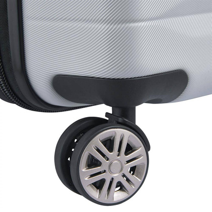 Delsey Comete+ Slim walizka kabinowa 55 cm srebrna