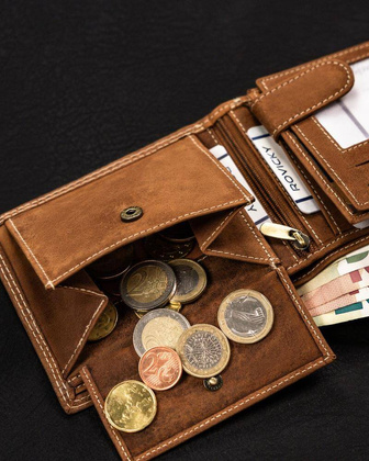 Portfel skórzany męski N992-CHM