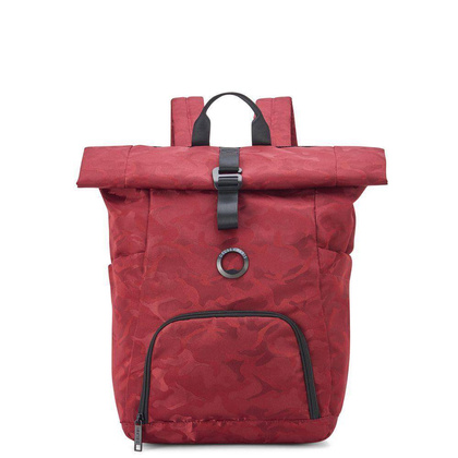 Delsey Citypak Miejski czerwony plecak na laptopa 15.6"