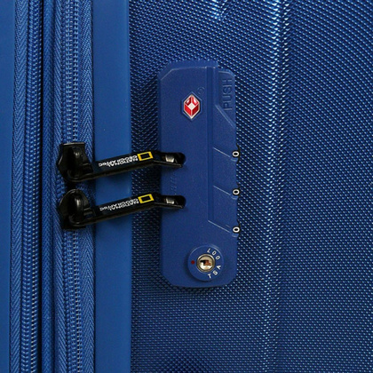 Średnia walizka NATIONAL GEOGRAPHIC Pulse Niebieska