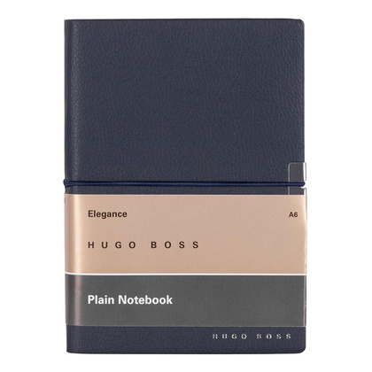 Notes Hugo Boss A6 Elegance Storyline Navy Plain