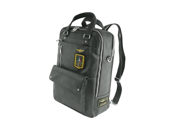 Torba / plecak na laptop AERONAUTICA MILITARE Pilot Czarna