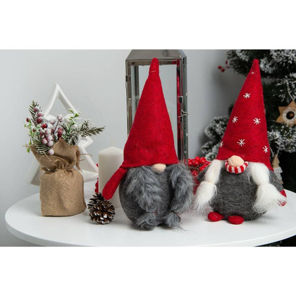 Skrzat krasnal świąteczny gnom 30 cm