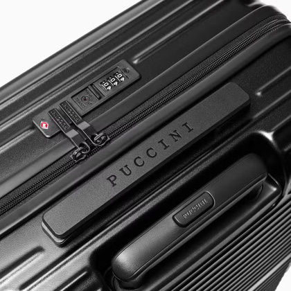 Duża walizka PUCCINI DALLAS PC034A 1 Czarna