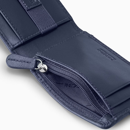 Portfel męski skórzany PUCCINI VULCANO VC92524 7A Granatowy