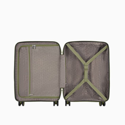 Mała kabinowa walizka PUCCINI MAURITIUS PP025C 5A Oliwkowa
