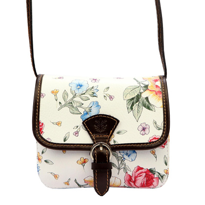 Torebka damska skórzana KEMER 112 FL Fuksja