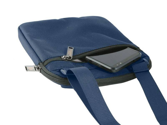 Torba na ramię AERONAUTICA MILITARE Drone Granatowa