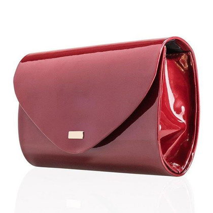 Torebka wizytowa KEMER SOLIER F15 Bordowy Lakier - min. zamówienie 20 / 50 / 100 szt.