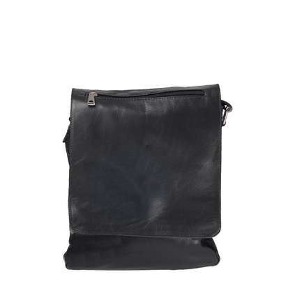 Torebka damska skórzana KEMER 606 Czarna - min. zamówienie 20 / 50 / 100 szt.