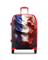 Średnia walizka Francja