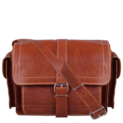 Torebka damska skórzana KEMER 889 Jasny Brąz