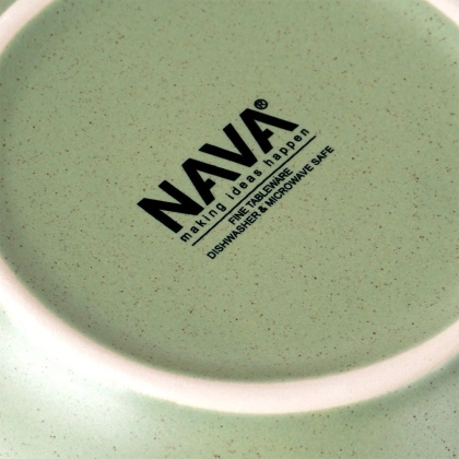 Talerz deserowy ceramiczny zielony ARTHENA GREEN 21 cm