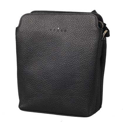 Torebka damska skórzana KEMER R 320 Czarna - min. zamówienie 20 / 50 / 100 szt.