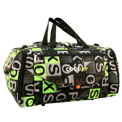 Torba podróżna podręczna PELLUCCI RGL M25D Czarno Szaro Zielona