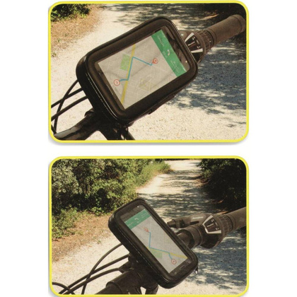 Uniwersalny Pokrowiec z uchwytem na Telefon Nawigację Obrotowy DUNLOP