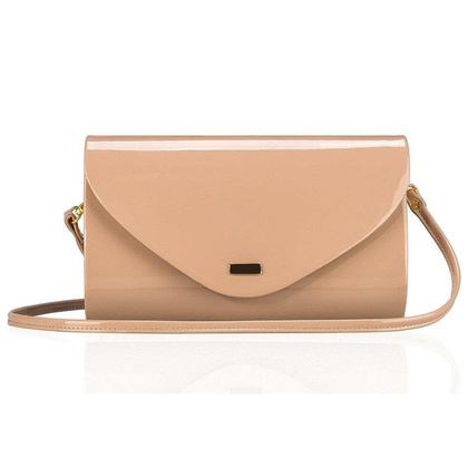 Torebka wizytowa KEMER SOLIER F15 Beżowy Lakier - min. zamówienie 20 / 50 / 100 szt.