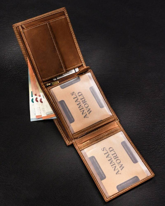 Portfel skórzany męski N992-CHM