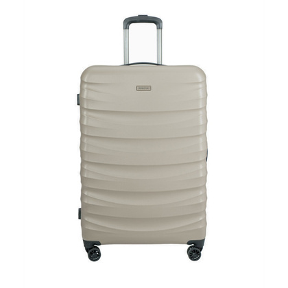 Duża walizka PUCCINI VALENCIA PC032A 6A Szampańska