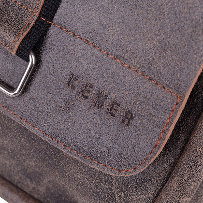 Torba na ramię skórzana KEMER CH 1201S Jasny Brąz - min. zamówienie 20 / 50 / 100 szt.