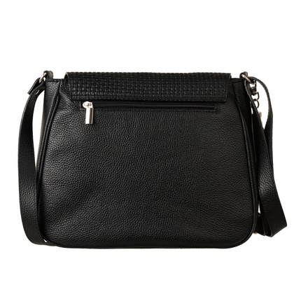 Torebka skórzana Canaletto z klapką z tłoczeniem plecionki – elegancja i funkcjonalność TD752s33t1