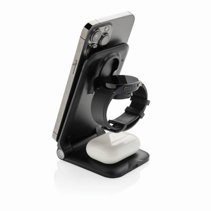 Ładowarka bezprzewodowa 3 w 1, 15W Powerpal