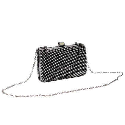 Jakościowa torebka damska z tworzywa Jessica 3122# Srebrna