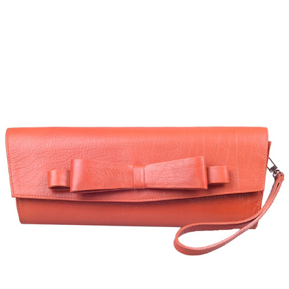 Torebka damska skórzana BELLUCCI R130-40-S1-154 Pomarańczowa - min. zamówienie 20 / 50 / 100 szt.