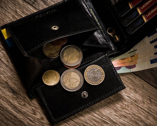 Portfel męski w orientacji poziomej ze skóry naturalnej