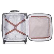 Delsey Maubert Mała miękka walizka kabinowa 45 cm antracyt