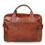 Skórzana torba męska brązowa na ramię laptopa 15,6" - Pavone Nero Parma 2454 BR