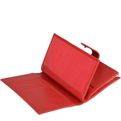 Portfel damski skózrany czerwony KEMER P13-60-S3-189 - min. zamówienie 20 / 50 / 100 szt.