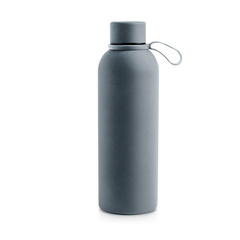 Butelka termosowa o pojemności 500 ml z gumowym wykończeniem / Thermal