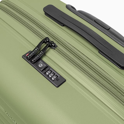 Duża walizka PUCCINI SEOUL PP028A 5 Zielona