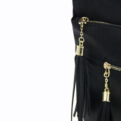 Torebka damska na ramię KEMER SOLIER ML21 Czarna - min. zamówienie 20 / 50 / 100 szt.