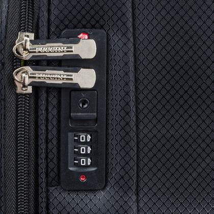 Średnia walizka PUCCINI PADWA EM50450B 1 Czarna