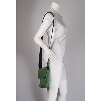 Torba skórzana KEMER S7 Zielona - min. zamówienie 20 / 50 / 100 szt.