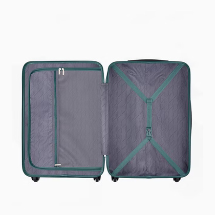 Średnia walizka PUCCINI ANTALYA ABS028B 5D Zielona